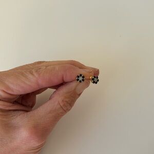 Sapphire Diamond Earrings